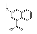 3-甲氧基异喹啉-1-羧酸结构式