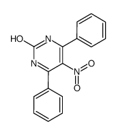 5-Nitro-4,6-diphenylpyrimidin-2(1H)-one结构式