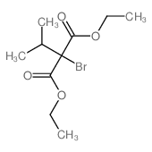 diethyl 2-bromo-2-propan-2-yl-propanedioate Structure