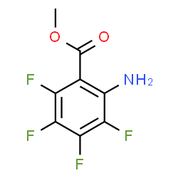 Benzoic acid, 2-amino-3,4,5,6-tetrafluoro-, Methyl ester Structure