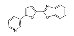2-(5-pyridin-3-ylfuran-2-yl)-1,3-benzoxazole结构式