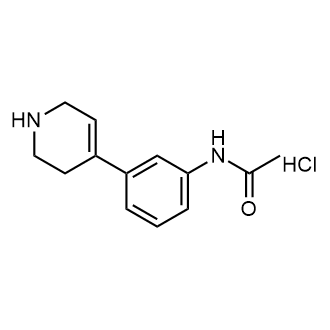 N-(3-(1,2,3,6-四氢吡啶-4-基)苯基)乙酰胺盐酸盐图片