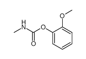 2-methoxy-phenyl N-methyl-carbamate Structure