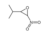 2-isopropyl-3-nitro-oxirane Structure