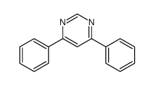 4,6-diphenylpyrimidine Structure