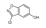 3-Chloro-1,2-benzoxazol-5-ol Structure