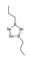 2,5-di-(n-propyl)-1,3,4,2,5-triselenadiborolane结构式