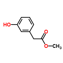 METHYL 3-HYDROXYPHENYLACETATE structure