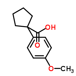 1-(4-Methoxyphenyl)cyclopentanecarboxylic acid picture