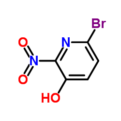 6-Bromo-2-nitro-3-pyridinol Structure