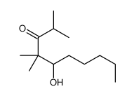 5-hydroxy-2,4,4-trimethyldecan-3-one Structure