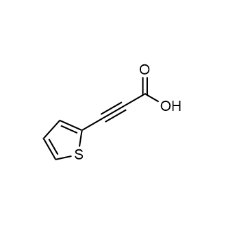 3-(噻吩-2-基)丙-2-炔酸结构式