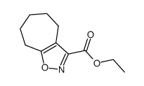 ethyl 5,6,7,8-tetrahydro-4H-cyclohepta[d]isoxazole-3-carboxylate Structure