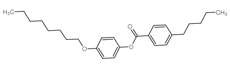 4-n-Octyloxyphenyl 4-Pentylbenzoate Structure