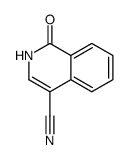 1-氧代-1,2-二氢异喹啉-4-甲腈结构式