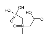 2-hydroxy-N-methyl-2-oxo-N-(phosphonomethyl)ethanamine oxide结构式