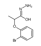 2-(2-Bromophenoxy)propanehydrazide Structure