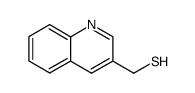 3-quinolinemethanethiol结构式