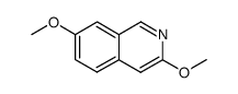 Isoquinoline, 3,7-dimethoxy- (9CI) Structure