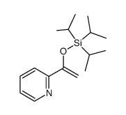 2-[1-tri-isopropylsilyloxy-vinyl]-pyridine Structure