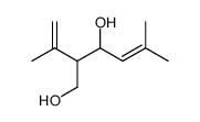 2-isopropenyl-5-methylhex-4-ene-1,3-diol结构式