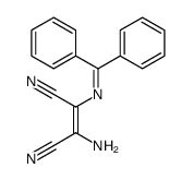 2-amino-3-(benzhydrylideneamino)but-2-enedinitrile结构式