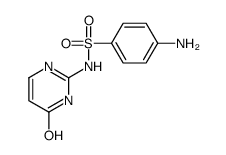 4-amino-N-(6-oxo-1H-pyrimidin-2-yl)benzenesulfonamide Structure