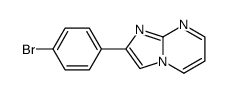 2-(4-Bromophenyl)-imidazo[1,2-a] pyrimidine structure