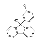 9-(3-chlorophenyl)-9H-fluoren-9-ol Structure