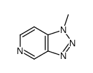 1-Methyl-1H-[1,2,3]triazolo[4,5-c]pyridine结构式