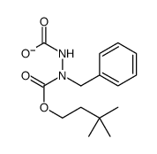 N-[benzyl(3,3-dimethylbutoxycarbonyl)amino]carbamate结构式