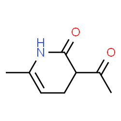 2(1H)-Pyridinone, 3-acetyl-3,4-dihydro-6-methyl- (9CI) Structure