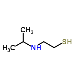 2-(Isopropylamino)ethanethiol Structure