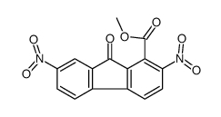 methyl 2,7-dinitro-9-oxofluorene-1-carboxylate Structure