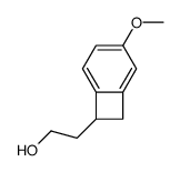 2-(3-methoxy-7-bicyclo[4.2.0]octa-1(6),2,4-trienyl)ethanol Structure