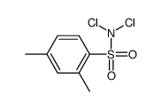 N,N-dichloro-2,4-dimethylbenzenesulfonamide Structure