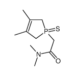 2-(3,4-dimethyl-1-sulfanylidene-2,5-dihydro-1λ5-phosphol-1-yl)-N,N-dimethylacetamide Structure