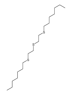 1-[2-(2-heptylsulfanylethylsulfanyl)ethylsulfanyl]heptane结构式