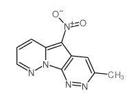 3-methyl-5-nitro-pyrrolo[1,5-b,2,3-c']dipyridazine Structure