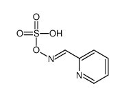 (pyridin-2-ylmethylideneamino) hydrogen sulfate结构式