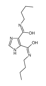 4-N,5-N-dibutyl-1H-imidazole-4,5-dicarboxamide结构式