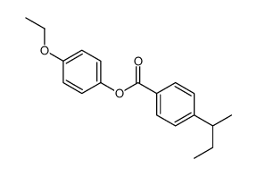 (4-ethoxyphenyl) 4-butan-2-ylbenzoate结构式