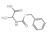 Alanine, N-(thiocarboxy)-,S-benzyl ester, L- (8CI) structure