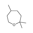 2,2,5-trimethyloxepane Structure