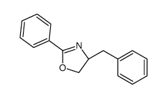 (4S)-4-benzyl-2-phenyl-4,5-dihydro-1,3-oxazole Structure