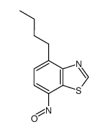 Benzothiazole, 4-butyl-7-nitroso- (9CI)结构式