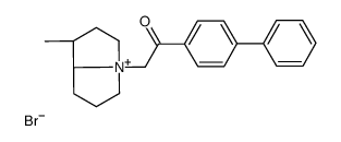 N-4-Phenylphenacyl ehliotridanium bromide structure
