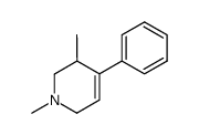 1,2,5,6-tetrahydro-1,5-dimethyl-4-phenylpyridine结构式