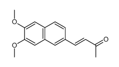 6,7-Dimethoxy-2-naphthalaceton Structure