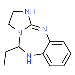1H-Imidazo[2,1-b][1,3,5]benzotriazepine,5-ethyl-2,3,5,6-tetrahydro-(9CI)结构式
